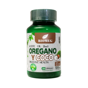 Oregano y coco Biomeg 500mg