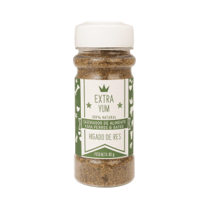 sazonador de alimento para mascotas higado de res