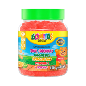 gomitas zinc quelado niños